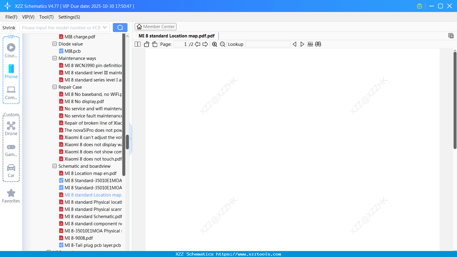 Xiaomi MI 8 Standard Location Map.pdf
